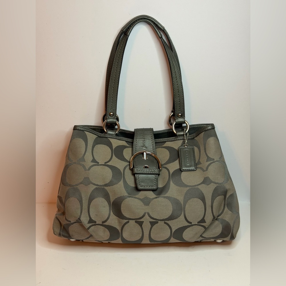 Coach Soho Signature Carryall Tote Bag